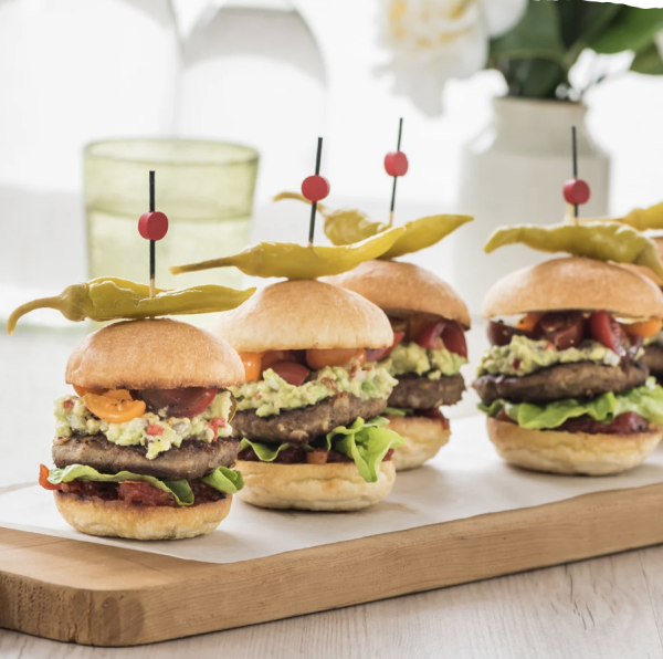 Angel Bay Beef Burger Slider 40g (7 x 20packs) 5.6kg